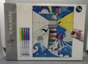 Light House Coloring Puzzle - 500 Pieces - Yorkshire NEW IN BOX