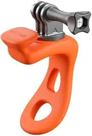 Elastic Handlebar Pole Mount for GoPro / Insta360 / Osmo Action 5 4 3 2 1 / Osmo Pocket 3 / SJCAM (Orange)