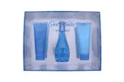 Cool Water by Davidoff for Women - 3 Pc Gift Set 3.4oz EDT Spray, 2.5oz Gentle Shower Breeze, 2.5oz Moisturizing Body Lotion