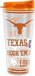 Rico Industries NCAA Texas Longhorns Mayhem Double Wall 20oz Tritan Tumbler