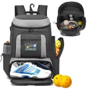 Pickleball Backpack Large Sports Bag for Men/Women, Hold 6+ Racket Paddles wi...