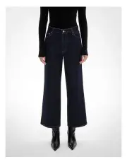 [Witchery] Hi Rise Crop Jeans in Dark Indigo