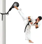 MODEREVE Taekwondo Kick Pads, Kicking Boxing Hands-Free Kicking Pads for Martial Arts with Mounting Bracket