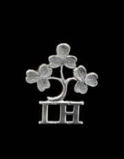 Irish Horse Imperial Yeomanry Cap Badge Hallmarked Silver