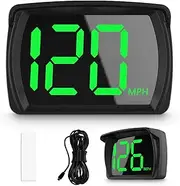 Liiiyuan Speedometer HUD, GPS Digital Speed Meter with MPH, Head Up Display for All Cars, USB Cable Plug & Play
