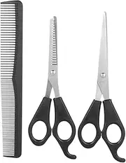 3Pcs/set H Cutting Thinning Scissors Set H Scissors H Comb Set Professional Hairdressing Shears With H Comb
