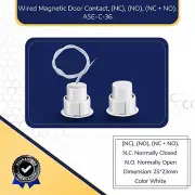 5pcs RC-36 NC NO Wire Door Contact Sensor Alarm Magnetic Reed Switch