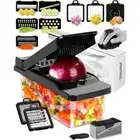 Vegetable Chopper Food Slicer Fruits Cutter Stainless Steel Blade Egg Separator