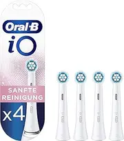 Oral-B iO Gentle Cleaning Electric Toothbrush Heads 4 Pieces Gentle Tooth Cleaning Toothbrush Attachment for Oral-B Toothbrushes