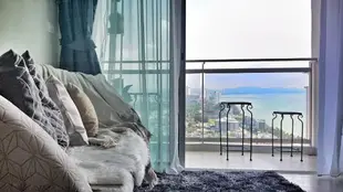 中天海灘前段的1臥室公寓 - 38平方公尺/1間專用衛浴VERANDA RESIDENCE PATTAYA x Jr.Penthouse Studio