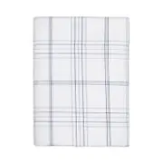 Matouk August Plaid Flat Sheet, King