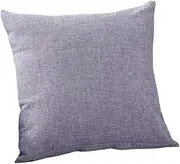 Luxshiny Throw Pillow Covers Grey Pillow Cases Linen Pillow Cases Gray Pillow Cases Couch Pillow Covers Linen Throw Pillow Cover Outdoor Pillow Cases Toile Pillow Covers Sofa Pillow Covers