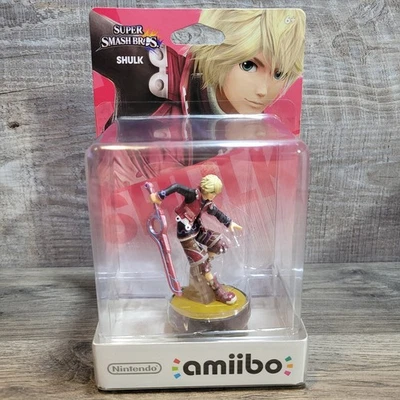 Super Smash Bros Shulk Amiibo Figure NIB Nintendo