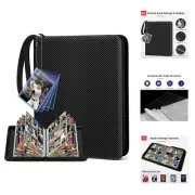 9 Pocket Card Binder with Card Display, 720 Double Sided Pocket Sports Card B...