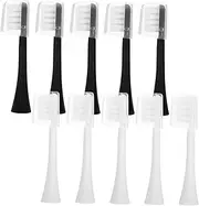 Ipetboom Replacement Brush Heads for Electric Toothbrush 10pcs Soft Bristle Toothbrush Heads Replacement