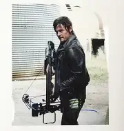 Norman Reedus as Daryl Dixon on The Walking Dead TV Series Autographed Photo #2