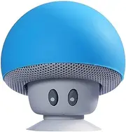 Sudroid Mushroom Mini Wireless Portable Bluetooth 4.1 Speakers with Mic for iPhone Ipad Laptop Samsung HTC Lg Sony Cell Phones (Blue)