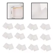 24 Pcs Craft Supplies Mini Canvas Frame Child Panels Artist Board Painting