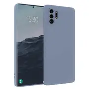 MCC For Samsung Galaxy Note10+ Plus Soft Liquid Silicone Shockproof Case Cover Note 10+ N975 N976 [Grey Purple]