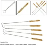 Stainless Steel 5pcs Pipe Brushes Wire Supplies Set Tube 10-30mm Cleaning