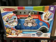New Melissa & Doug Paw Patrol 35 Piece Wooden Match & Build Mission Cruiser