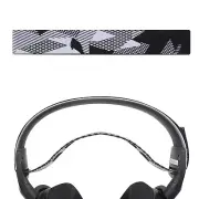 Geekria Headband Pad for SteelSeries Arctis 7 Arctis 9X Headphones(Black White)