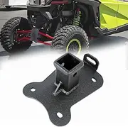 Pikioraz RZR PRO XP 2" Rear Receiver Hitch, Tow Trailer Hitch Plate Compatible with UTV 2020-2023 Polaris RZR PRO XP/PRO XP 4