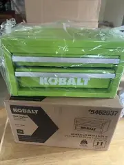 KOBALT MINI TOOL BOX (LIME GREEN) NEW