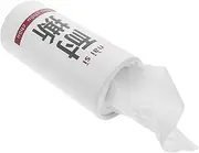 MUCKLILY Round Tissue Holder Durable Car Tissue Dispenser with Generous Storage Refillable Design for Vehicles