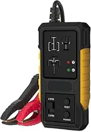 Automotive Relay Tester - Car Relay Diagnostic Tester | 12V High Precision Electrical System Tool for Quick Circuit Testing Battery Testing Fuse Checking