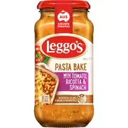 Leggo's Tomato Ricotta & Spinach Pasta Bake Sauce 500g