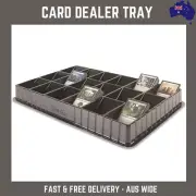 Ultra Pro Trading Card Sorting & Dealer Tray (18 Slot), Black