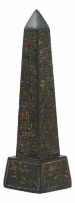 3 Inch Obelisk Structure Egyptian Mythological Resin Statue Figurine
