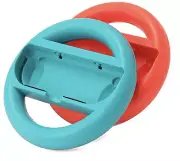 IPlay Switch Handle 2 Pack Steering Wheel Switch Joy-Con Controller Blue Red New