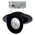 SATCO 15W - CCT Select - LED Downlight - Gimbal- 6 In Round - Black