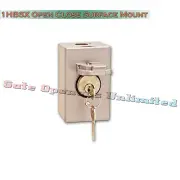 MMTC - HBSX Nema 4 Open-Close Key Switch In Single Gang Box Surface Mount
