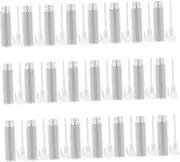 SAFIGLE 100pcs Glass Travel Vial Containers Refillable Perfume Bottles for Essential Oils Aromatherapy and Liquids for and Travel Use
