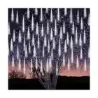 EAGWELL Meteor Shower Lights Outdoor Christmas Lights Falling Rain Lights 12 ...