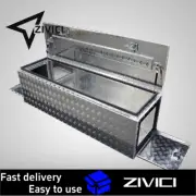 Aluminium 3-Door Toolbox 1700x400x400mm - Trailer/Camper/Caravan Heavy Storage