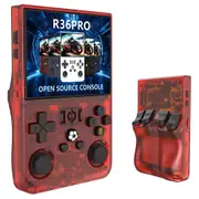 R36 Pro Handheld Game Console 64GB Red