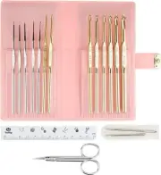 Tulip classic 4 crochet lace needles 18 piece set TCK-004