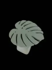 monstera leaf plant stand