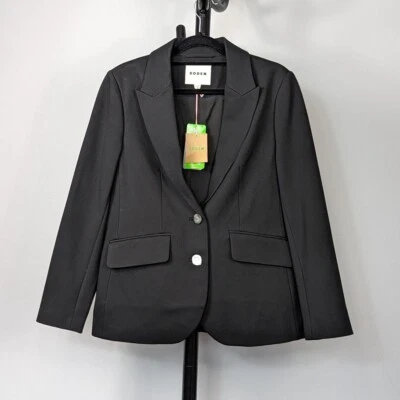 Boden Black Single Breasted Blazer BNWT Size 12 Petite