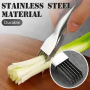 with Hanging Hole Green Onion Shredder Stainless Steel Food Slicer