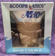 Stranger Things Scoops Ahoy Ice Cream Bowl 4 Piece Set