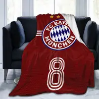 在飛比找蝦皮購物優惠-Fc Bayern Munich 超柔軟微絨毛毯、時尚、保暖