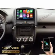 2+32GB Apple Wireless Carplay Stereo Radio Navi for Honda CR-V CRV II 2002-2006 (for: Honda)