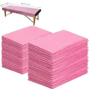 100Pcs Disposable Massage Table Sheets Non Woven Breathable Fabric Spa Bed Cover