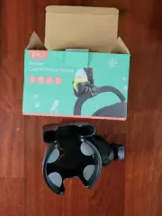 Stroller Cup Holder Universal 2 in 1 Bottle Phone Holder Wheelchair Buggy Bikes
