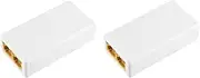 Binxind 2X 2 Port POE Repeater 10/100Mbps 1 to 2 Poe Extender with IEEE802.3Af/at 48V for Poe Switch NVR IP Camera AP Parts